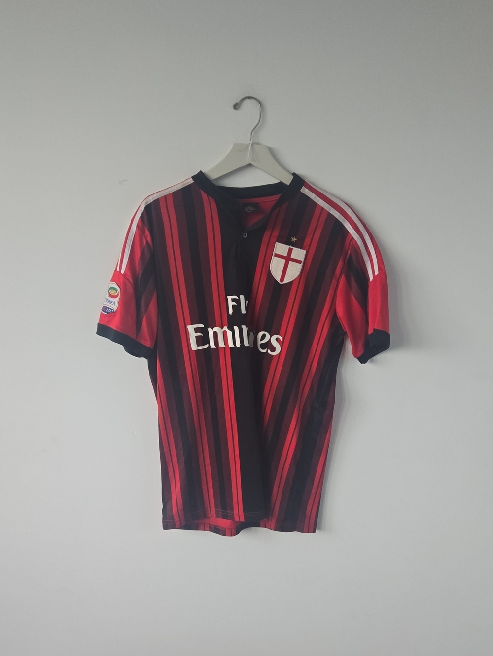 AC Milan Soccer Jersey - Fly Emirates